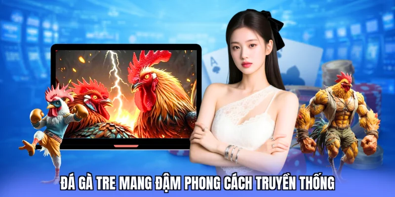 Đá gà tre mang đậm phong cách truyền thống